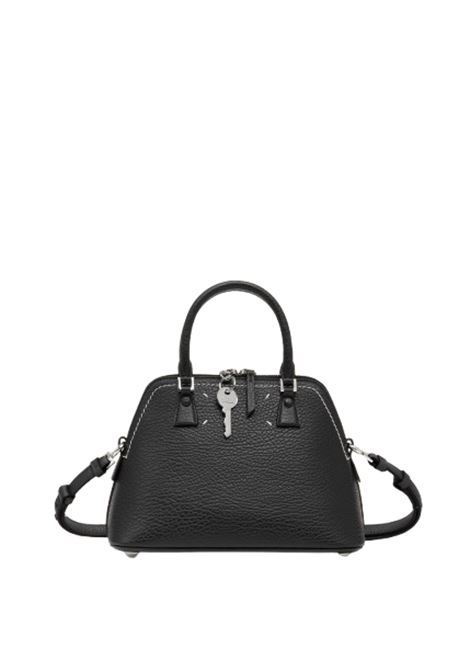 borsa 5ac classique mini donna nera in pelle MAISON MARGIELA | S56WG0082 P4455T8013